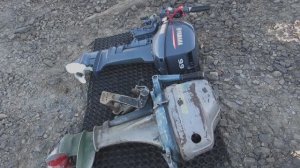 Ямаха 15 против Вихрь 20 часть 2. Казанка с загрузкой.