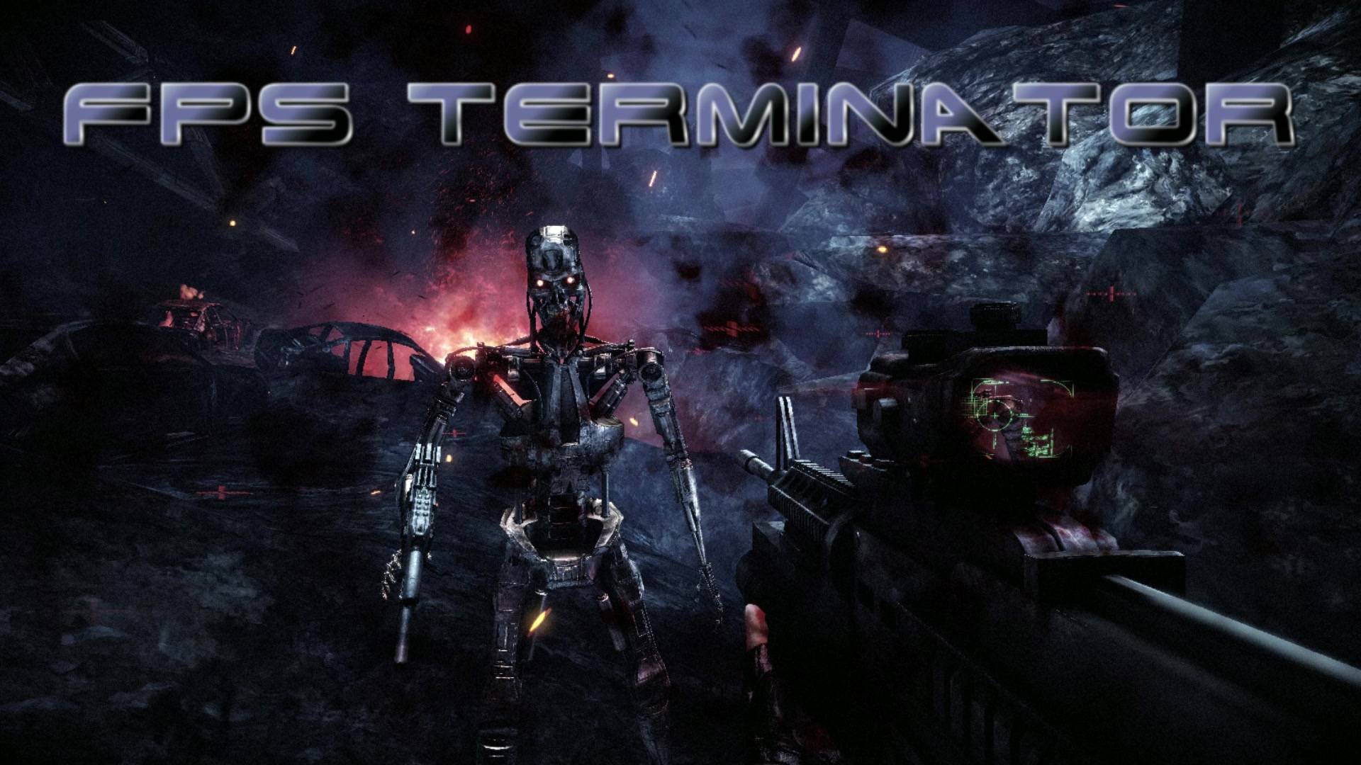 Fps Terminator [2010] Alpha DEMO Геймплей смотреть онлайн