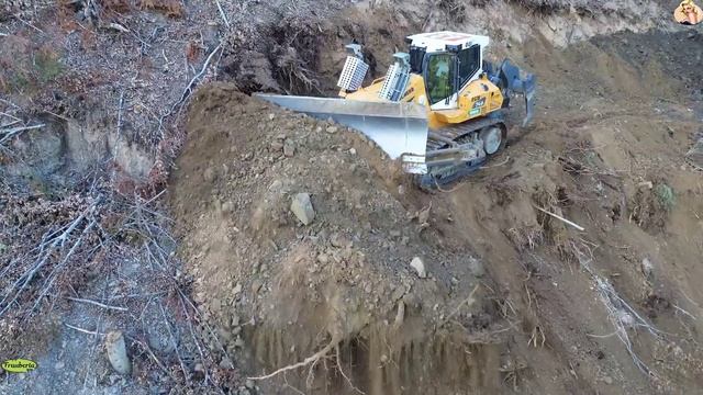 Строительство, срезаем горный склон, продолжение смотреть онлайн