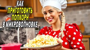 Как приготовить попкорн в микроволновке