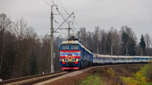 Обкаточный рейс ПоездаДедаМороза 3М62У-0058 и 3М62У-0064 Апрелевка-Селятино