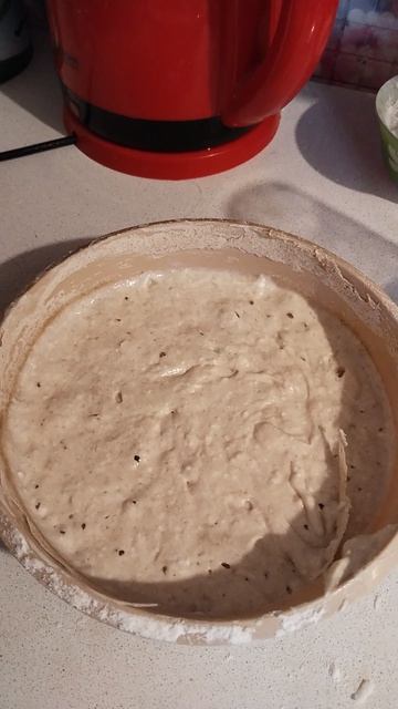 опара для бездрожжевого хлеба