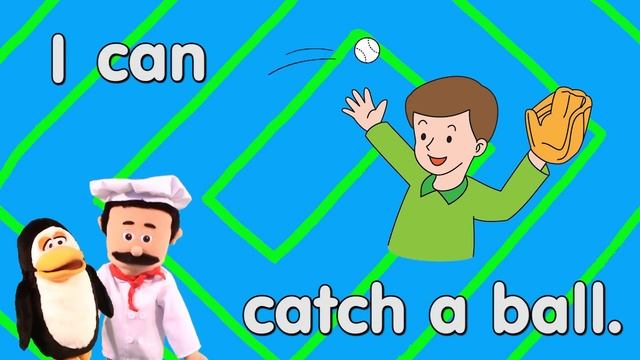 Can/ can't. English for kids смотреть онлайн