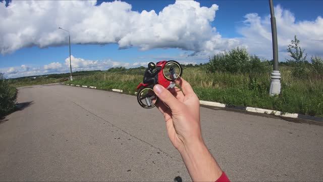 МОТОквадрокоптер. Необычный аппарат смотреть онлайн