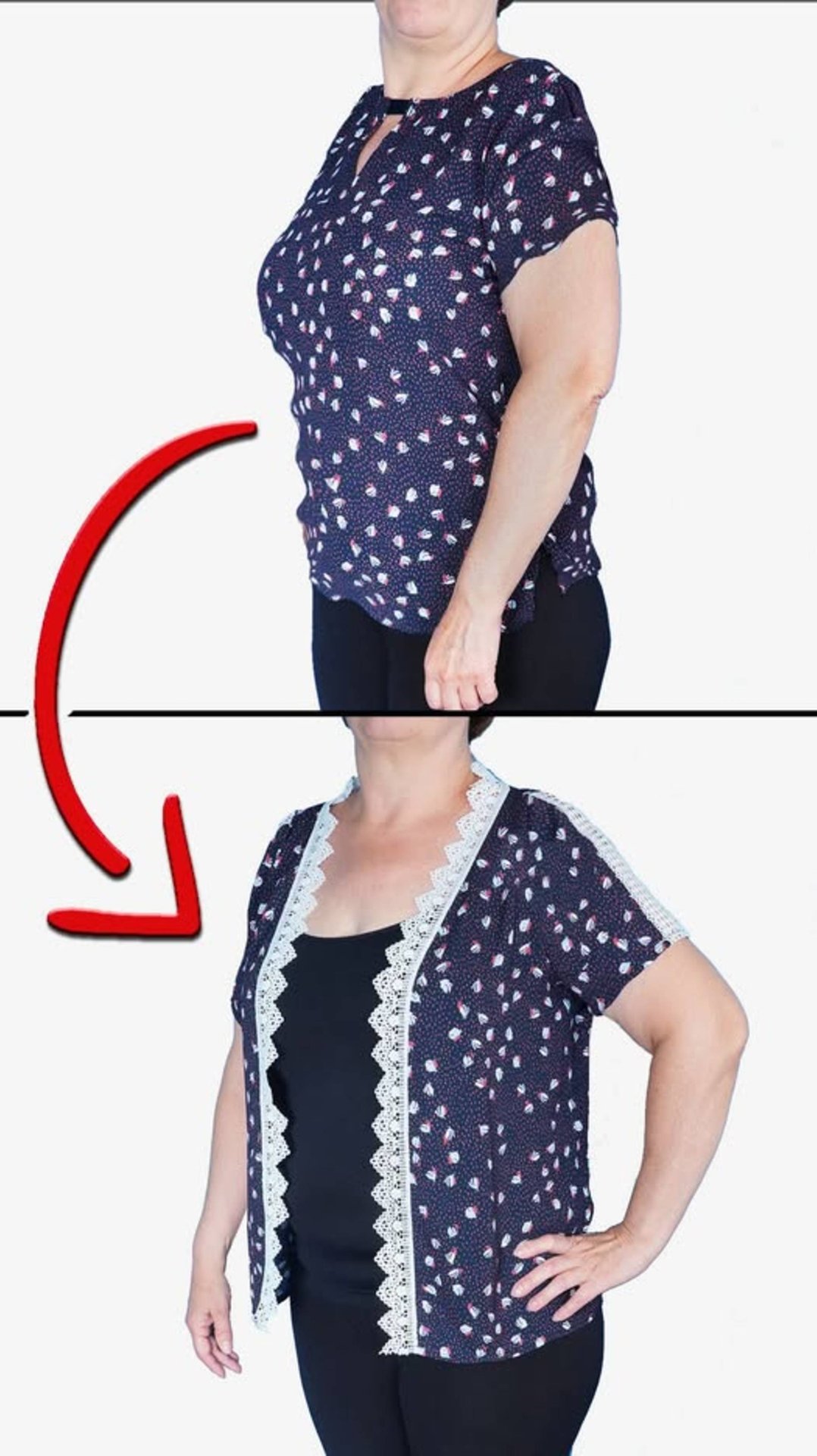 Лучший совет и хитрость, как увеличить обтягивающую блузку, чтобы она сидела на вас идеально MiARTi