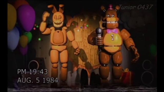 Performance by Fredber and Spring Bonnie. On stage смотреть онлайн
