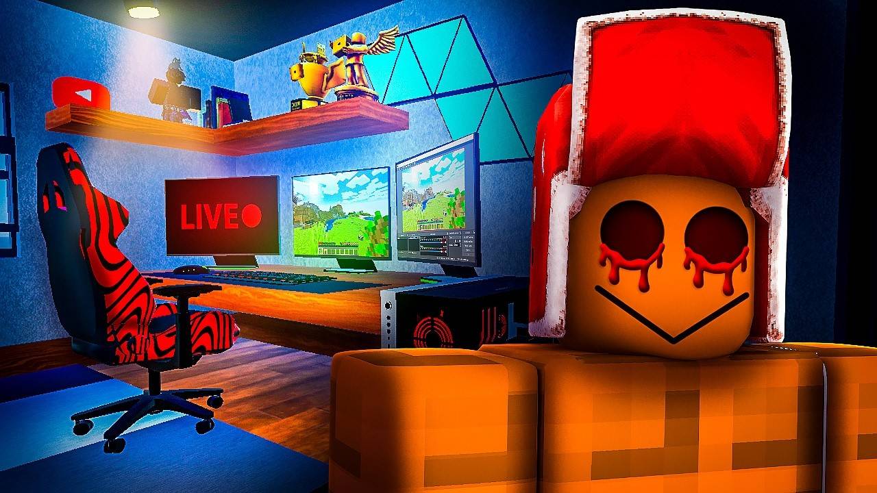 😱 УЖАС! ОН СТАЛ СТРИМЕРОМ, НО ЧТО-ТО ПОШЛО НЕ ТАК В РОБЛОКС! смотреть онлайн