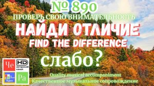 «Найди отличие» / «Spot the Difference» _ выпуск № 890