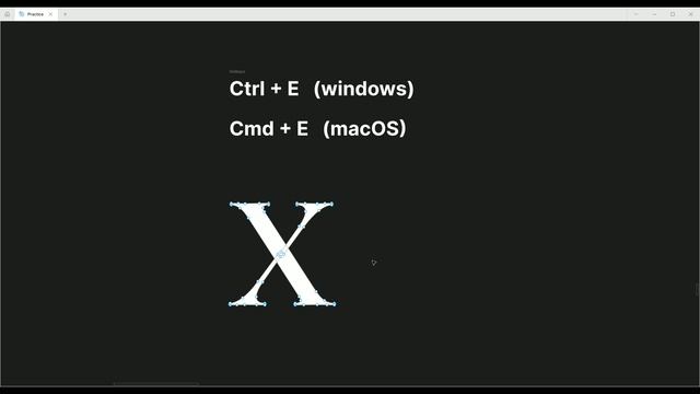 Figma. Преобразование текста в векторное изображение