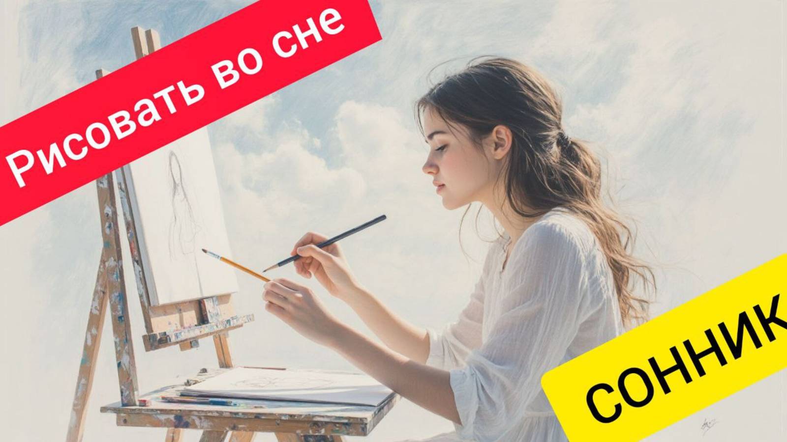 Рисовать во сне. Полное толкование. Сонник. К чему снится рисовать во сне. смотреть онлайн