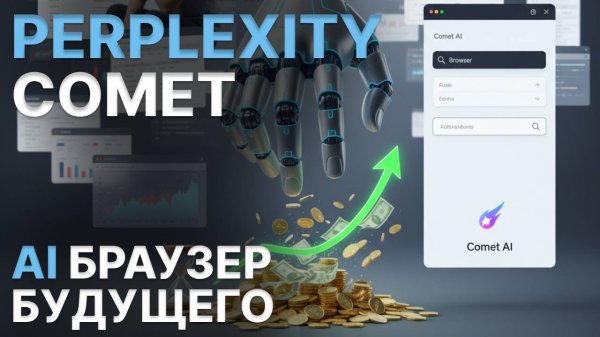 УВОЛЬТЕ АНАЛИТИКА! 🤯 PERPLEXITY COMET: БЕСПЛАТНЫЙ AI-АГЕНТ, КОТОРЫЙ ИССЛЕДУЕТ РЫНОК ЗА ВАС