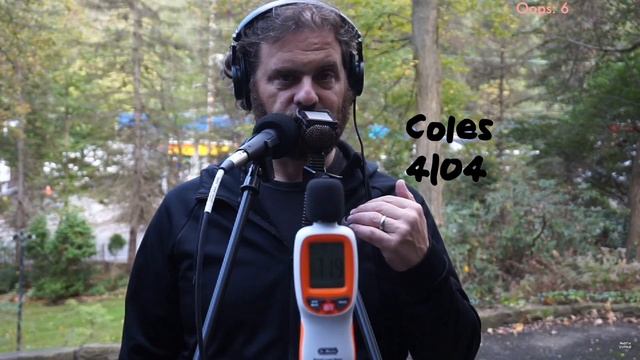ПОЛУЧИЛОСЬ ШУМНО! Микрофоны для работы в шумной обстановке. Coles 4104b и Shure SM58 Обзор .