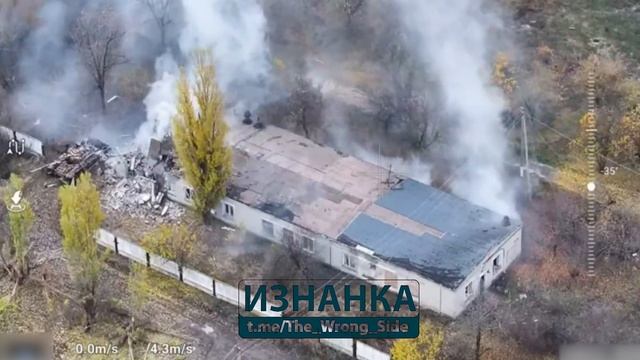 Объективный контроль удара ЛМУРом по ПУ БпЛА Всу в районе н.п. Подолы Харьковской области 💥🇷🇺👊 смотреть онлайн