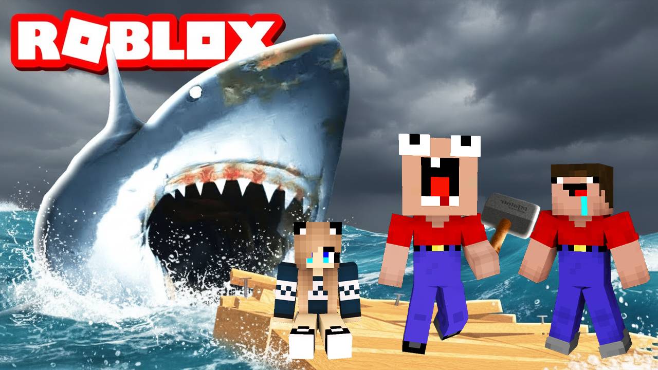 ВЫЖИВАНИЕ НА ПЛОТУ В РОБЛОКС ! ROBLOX RAFT смотреть онлайн