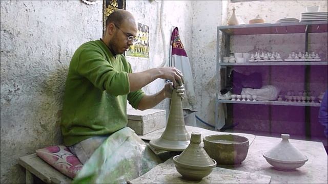 Марокко. Фес. Фабрика по производству керамики. 11. 2016 г. смотреть онлайн