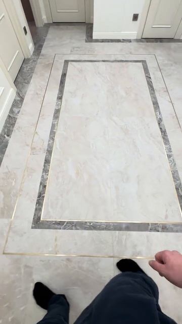 Современный дизайн: ЛАТУНЬ + КЕРАМОГРАНИТ = СТИЛЬНЫЙ КОРИДОР | ЖК Домашний смотреть онлайн