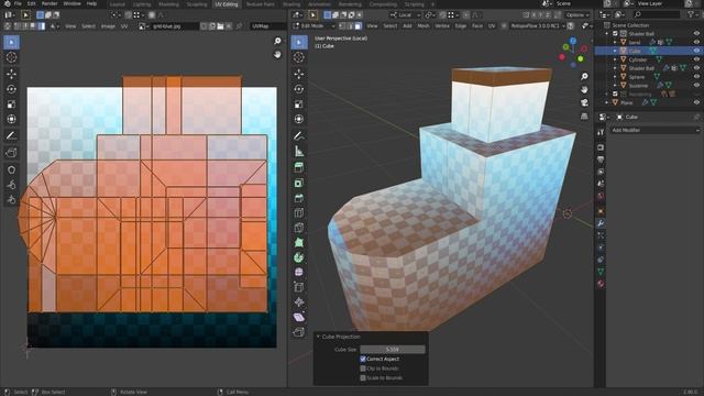 05. Basic UV projection смотреть онлайн