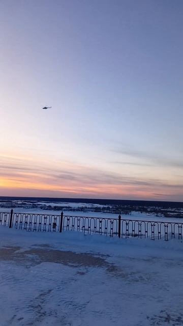 Один из самых красивых видов Тобольска (Ротонда на смотровой площадке около архива) смотреть онлайн