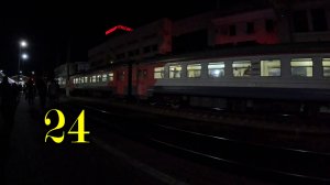 ЭД9М-1044* прибывает на 1 путь ст. Краснодар-1