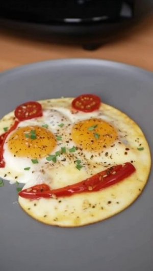 🍳 Готовим яичницу в аэрогриле