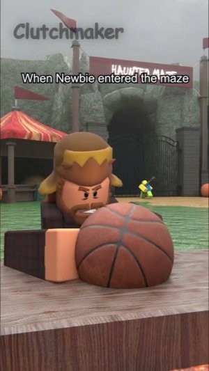 When Newbie entered the maze in 99 night in the forest 💀