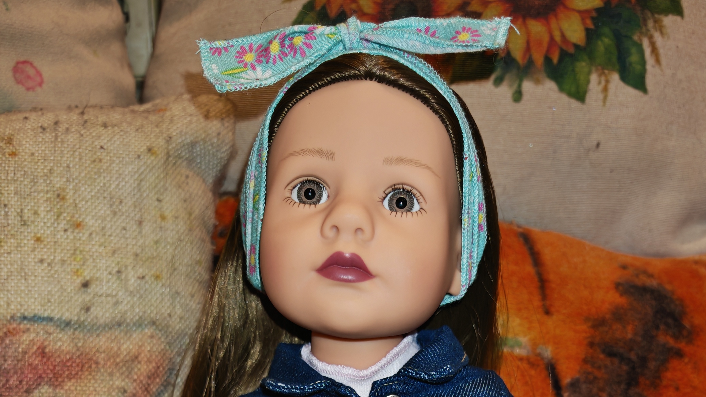 Вторая из серии видео ЧЕТЫРЕ шатенки Gotz Кукла Грета, 36 см. Шатенок будет ПЯТЬ