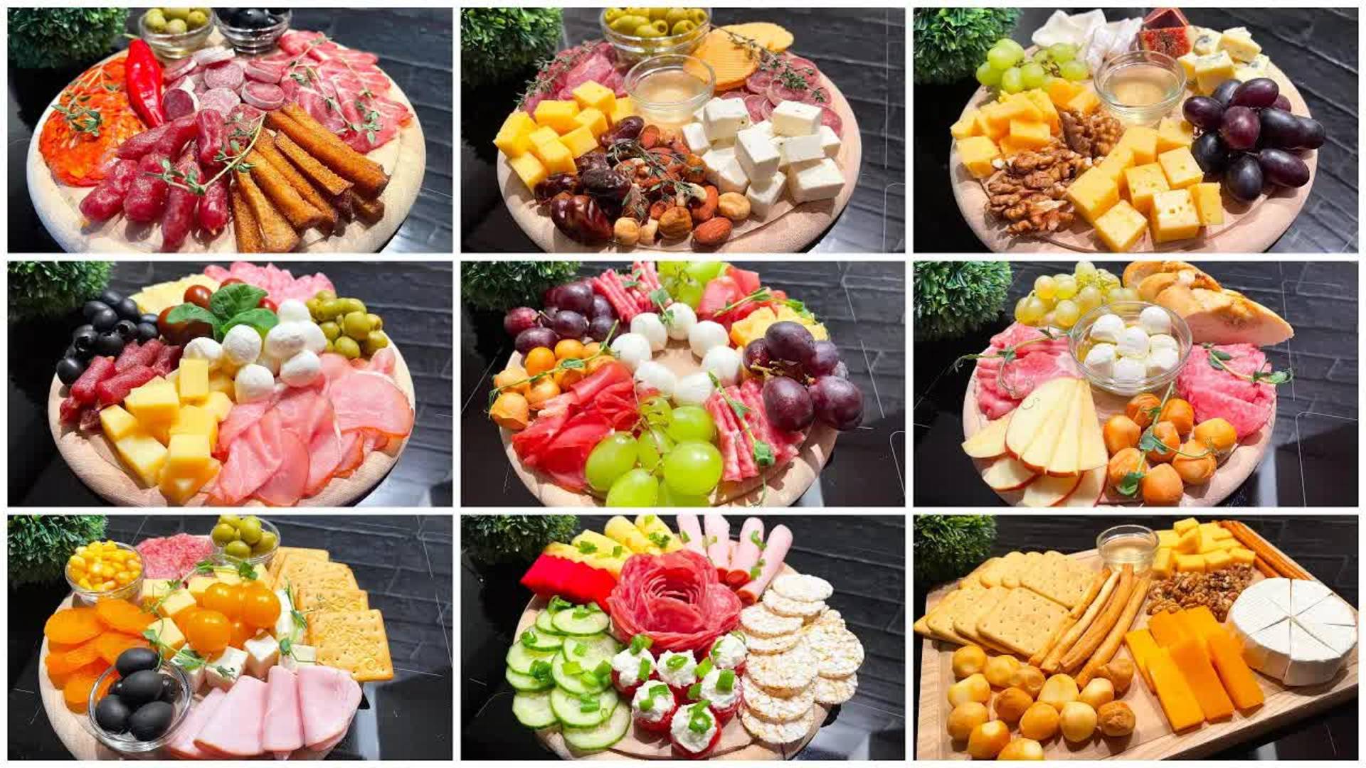 ЗАКУСОЧНАЯ ТАРЕЛКА на НОВЫЙ ГОД 2026! 9 Вариантов красивых закусок на НОВОГОДНИЙ СТОЛ! смотреть онлайн