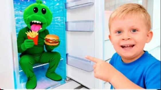 Оливер и Голодное Растение Оно Хотело Его Съесть