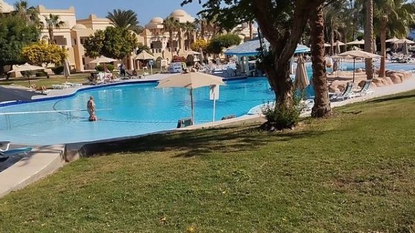 Serenity Makadi Alpha Beach 5* Хургада, Египет. Дорога на пляж.