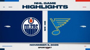 04.11.2025 | ОБЗОР МАТЧА | Сент-Луис Блюз - Эдмонтон Ойлерз | Highlights