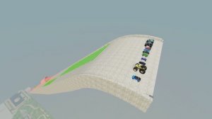 СПУСК С ОГРОМНОЙ ГОРКИ В BeamNG