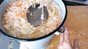 КАПУСТА КВАШЕННАЯ! Самый простой и вкусный рецепт Капусты (остаётся хрустящей до следующего посола)