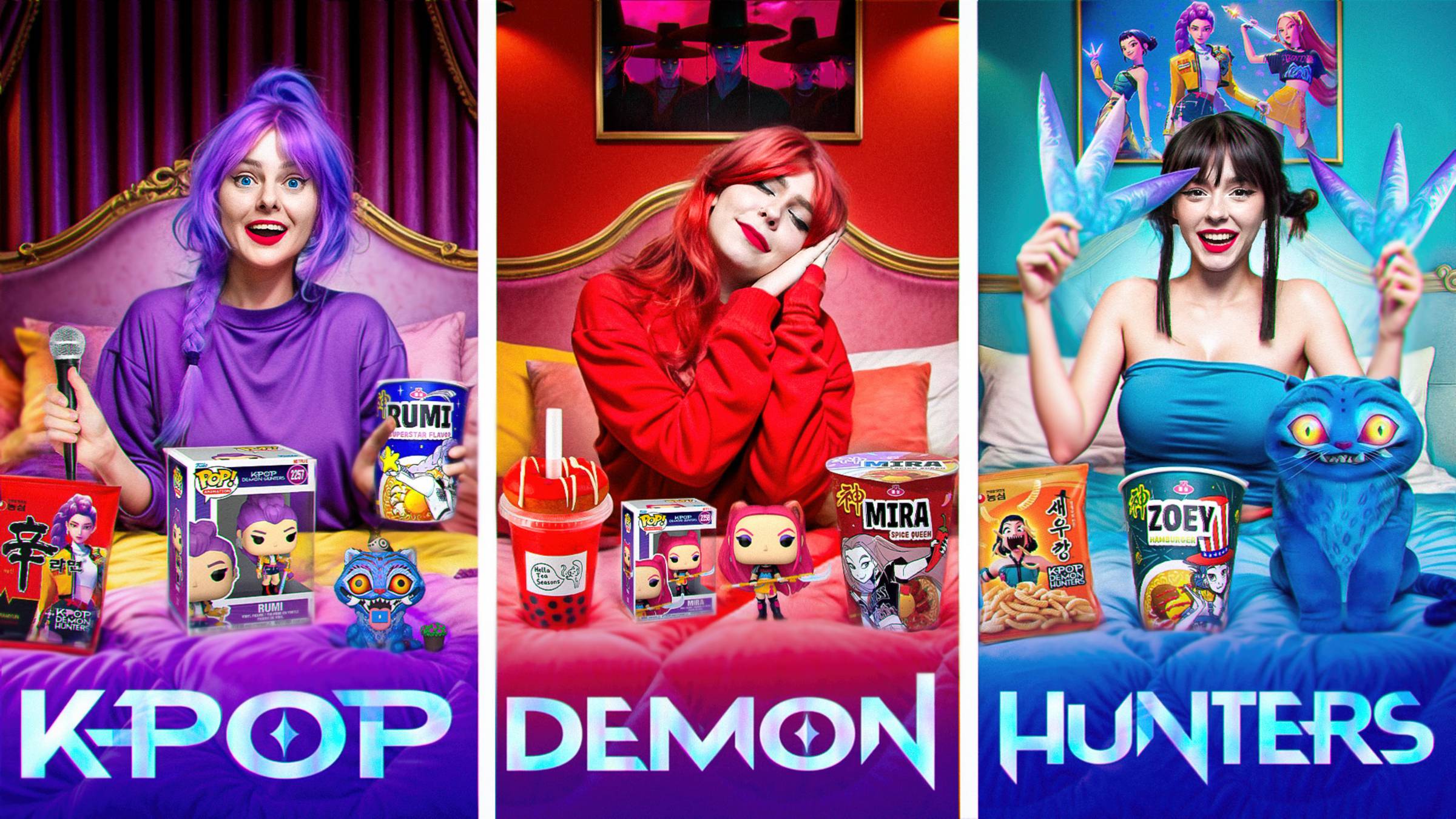 НОЧЕВКА KPOP DEMON HUNTERS пошла не по плану - ЧЕЛЛЕНДЖ ! смотреть онлайн