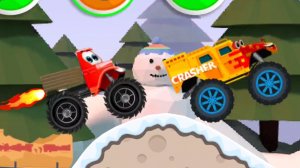 Monster Truck Racing Game. Монстр трак