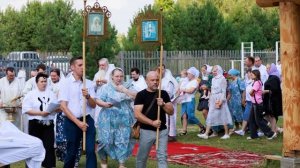 Освящение Престола в приделе Серафима Саровского в храме Владимирской иконы Божией Матери 1.08.2025