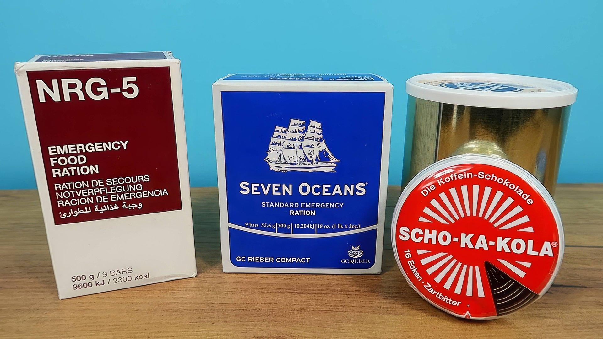 Аварийный рацион на случай катастрофы. Шоколад Люфтваффе. Хлеб из консервы. Emergency ration. смотреть онлайн