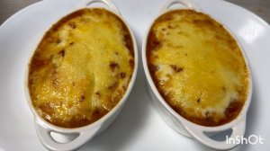 Мясо под соусом «Бешамель », всего из 4х ингредиентов!