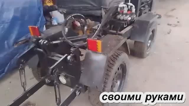 ЧУДО ПОМОЩНИК (мини трактор от Сергея ) с продолжением смотреть онлайн