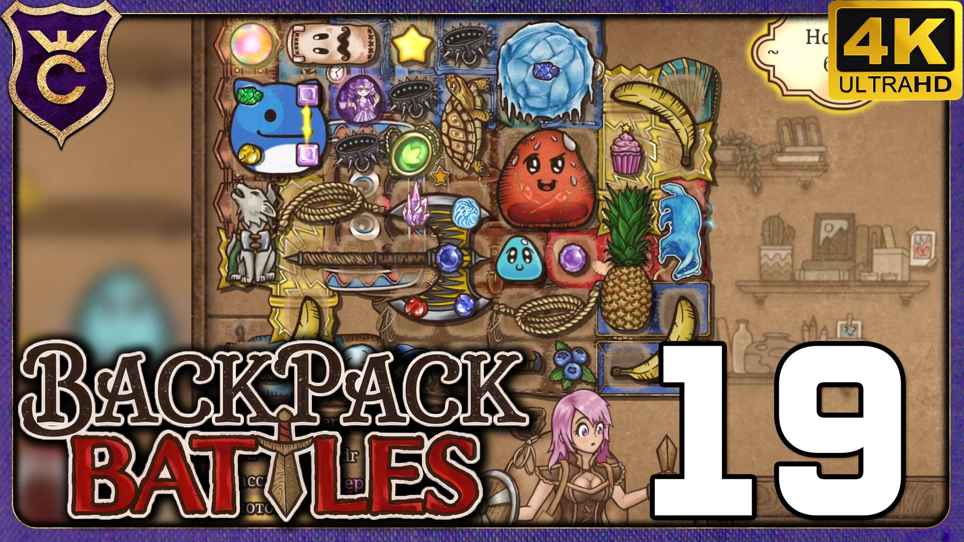 РАНДОМНЫЙ АВАНТЮРИСТ КОСПЛЕИТ БЕРСЕРКА! 19 Backpack Battles смотреть онлайн