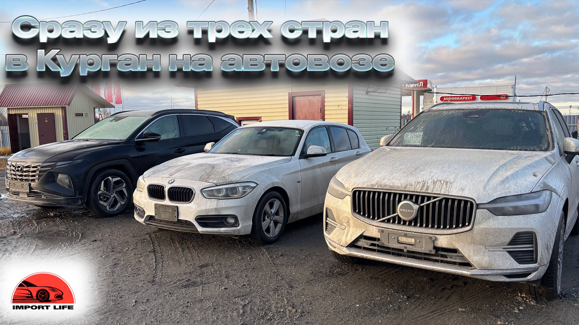 Сразу из трех стан в Курган на автовозе!