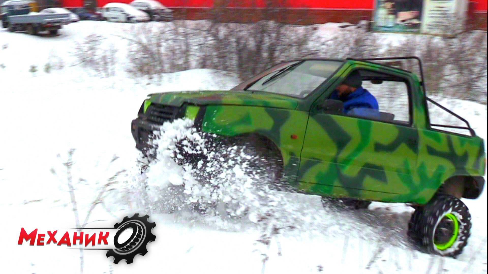 Поставили самый современный электромотор в вездеход!