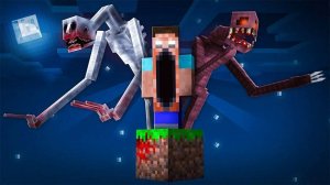 Minecraft_Хоррор сборка один блок
