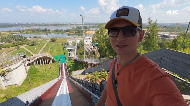 Трамп лин Отель Hampton семьи  Hilton в Нижнем Новгороде  - 4K