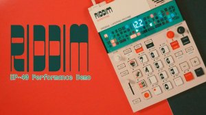 Teenage Engineering EP-40 Riddim: Supertone Performance