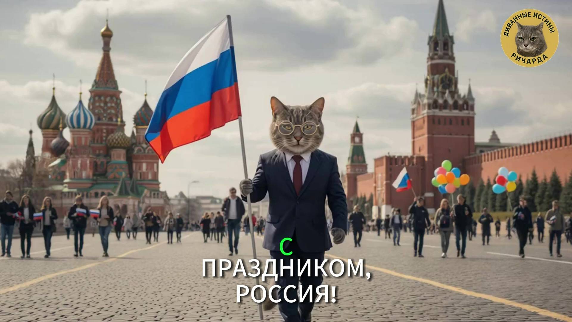С праздником, Россия!