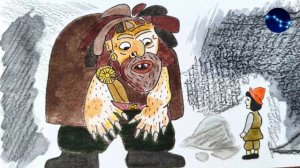 Как Джиртдан увел детей от страшного дива / Азербайджанская народная сказка