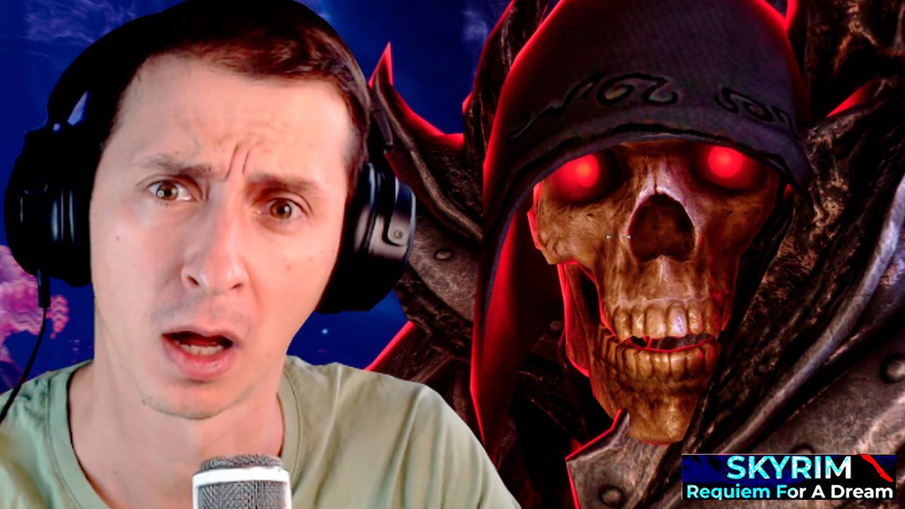 Skyrim #78 Requiem For A Dream RFAD 2025 Mr. Cat. Босс Жнец.