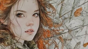 Сергей Александровский. Август (акварель)