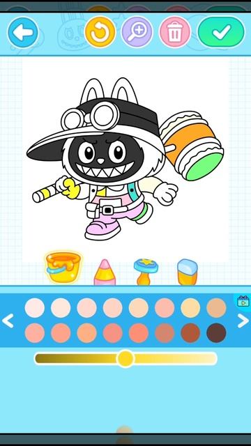 Labubu coloring смотреть онлайн