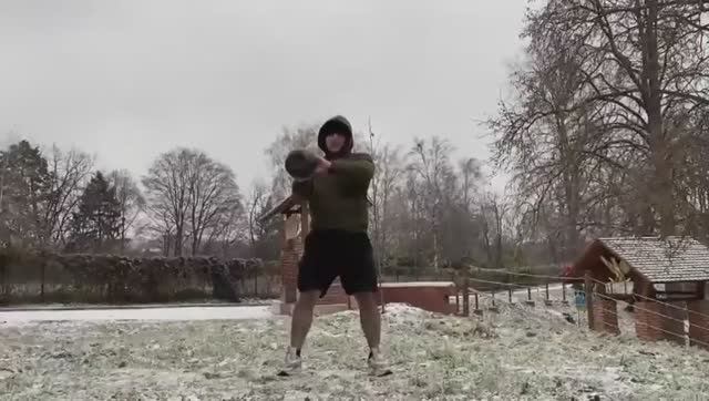 Тренировка с гирей на всё тело смотреть онлайн